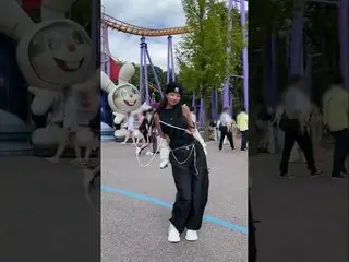 【公式mlb】 MLB×真絶美 NewJeans_  下入ボーイカバーダンス  