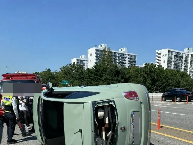 歌手ヤンパ、8日に車両横転事故に遭っていた
