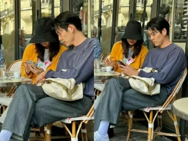 俳優キム・ウビン＆女優シン・ミナ カップル、フランス・パリでデートを楽しむ姿が目撃される。