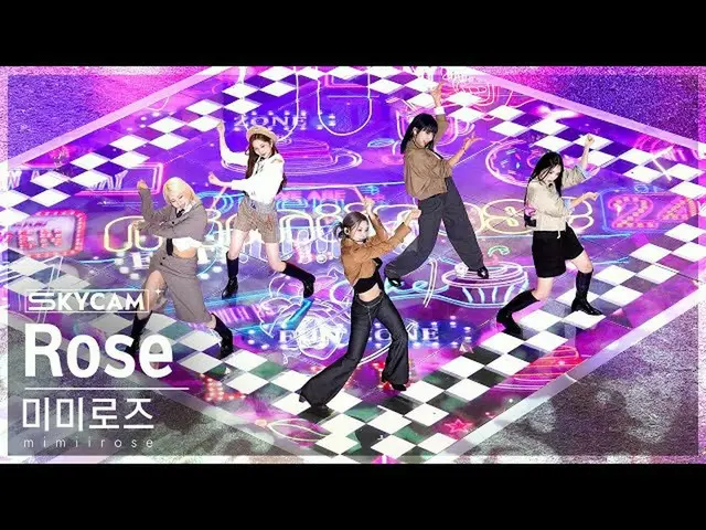 【公式sb1】【航空カム4K】mimiirose_  'Rose' (mimiirose_ _  Sky Cam) SBS 人気歌謡 220918  