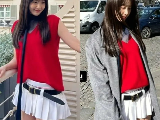 ユナ(少女時代)、パリでの写真を公開