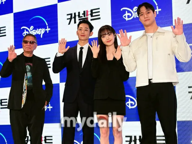 三池崇史監督＆チョン・ヘイン、キム・ヘジュン、コ・ギョンピョ、Disney＋の新オリジナルシリーズ「コネクト」記者懇談会に出席