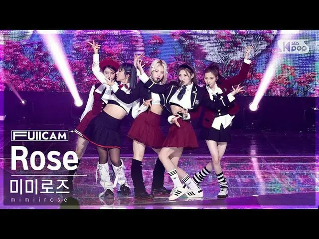 【公式sb1】【安房1列フルカメラ4K】 mimiirose_  'Rose' (mimiirose_ _  FullCam)│@SBS 人気歌謡 221009