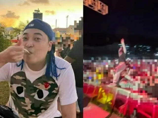 ラッパーのUNEDUCATED KID、大学学園祭で観客席にダイビングするも、地面に落下するハプニング