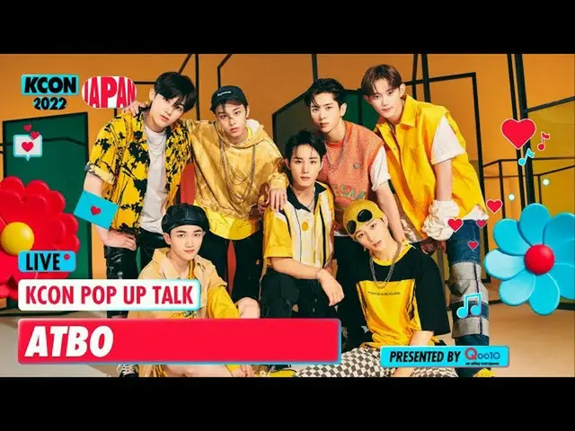 【公式mnk】⭐️KCON POP UP TALK I ATBO (JST/KST 2022.10.15 13:00)  