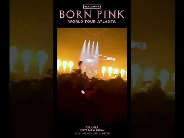 【公式】BLACKPINK、BLACKPINK WORLD TOUR [BORN PINK] ATLANTA HIGHLIGHT CLIP  
