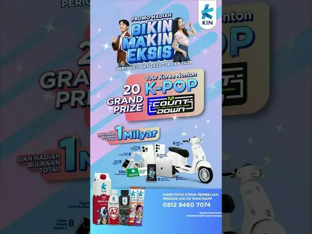 【公式mnk】#BiKINmaKINeksis Promo KIN Dairy  