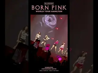 【公式】BLACKPINK、BLACKPINK WORLD TOUR [BORN PINK] HAMILTON HIGHLIGHT CLIP  