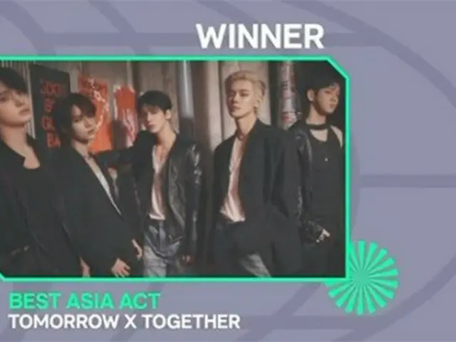 「TOMORROW X TOGETHER(TXT)」、MTV Europe Music AwardでBest Asia Act賞を受賞