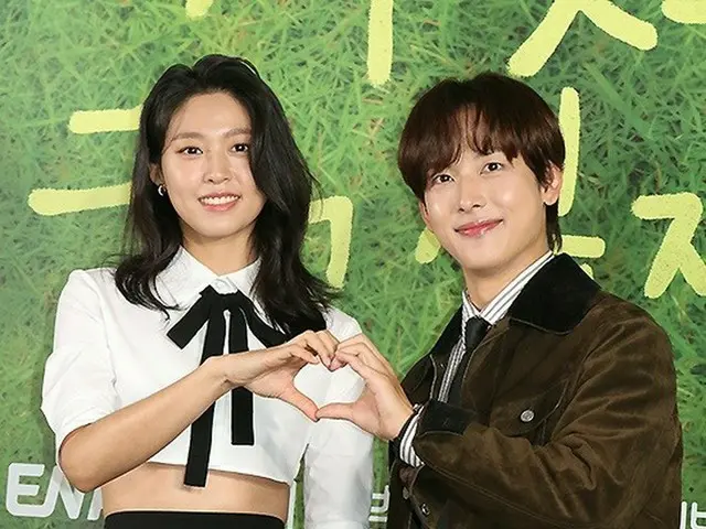 ソリョン(AOA)、イム・シワン(ZE：A)、Genie TVオリジナル「何もしたくない」制作発表会に出席。