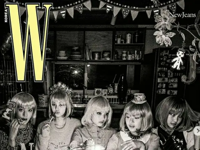 「NewJeans」、WKoreaのカバー飾る