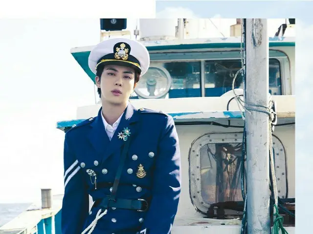 JIN(BTS)、12/2に写真集「Sea of JIN island」を発売