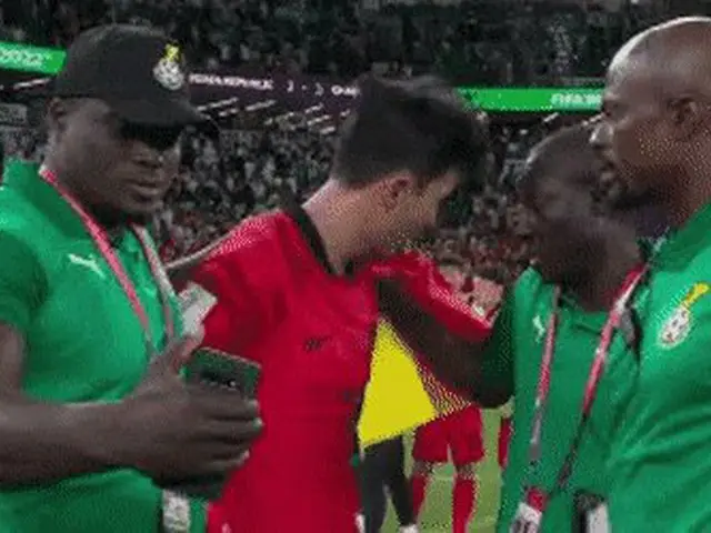 W杯、ガーナ戦に惜敗した韓国代表