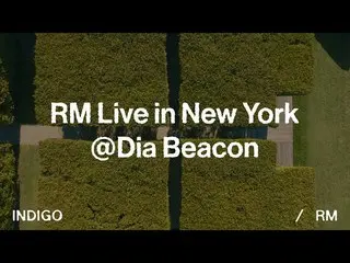 【公式】防弾少年団、RM Live in New York @ Dia Beacon  