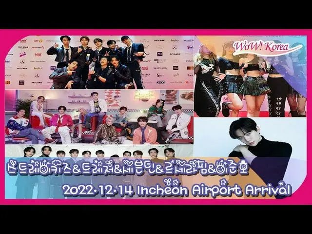 「2022 Asia Artist Awards IN JAPAN」を終え、K-POPアイドルたちが韓国帰国へ