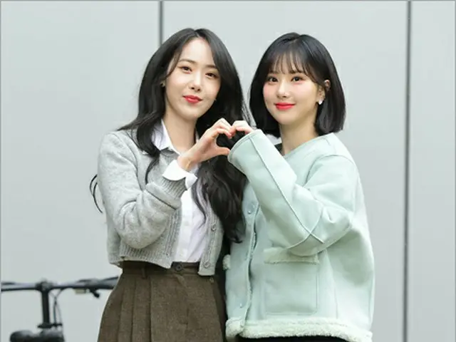 「VIVIZ」シンビ＆ウナ、バラエティー番組「知ってるお兄さん」収録のためJTBCへ