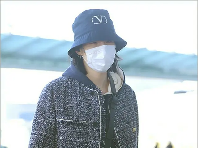 SUGA(BTS)、アメリカ・ロサンゼルスに向けて出発＠仁川国際空港