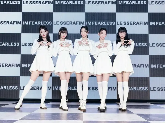 LE SSERAFIM、昨日(25日)日本デビューショーケース開催