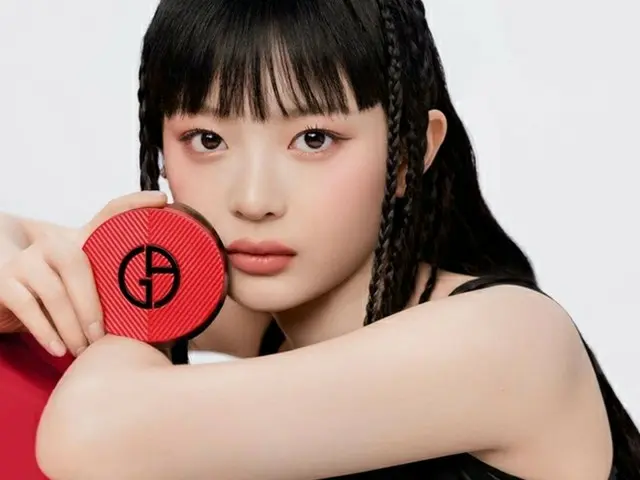 NewJeans ハニ、ARMANI beauty(アルマーニ ビューティ)のグローバルメイクアップアンバサダーに就任