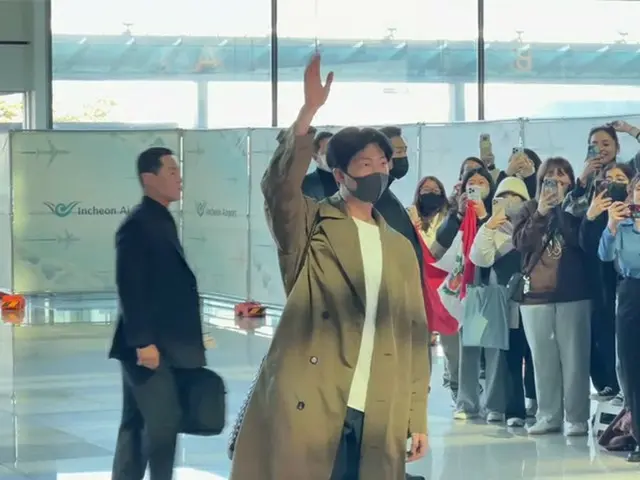 RM(BTS)、イタリアに向けて今出発＠仁川国際空港