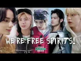 【公式】TXT、[2023 DREAM WEEK] TXT (TOMORROW X TOGETHER(TXT)) WE'RE FREE SPIRITS!  