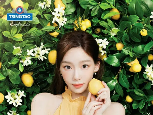 テヨン(少女時代)、中国のビールブランド「TSINGTAO」の新モデルに抜擢
