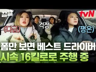 【公式tvn】 免許取得5～6年実運転回数は4回😅ドライバーも生きていきたいイ・セヨン_ の初心者運転挑戦週末の使用説明書  
