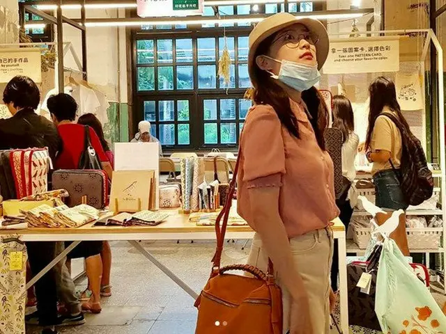 女優チョン・ウヒ、台湾旅行の写真を公開。