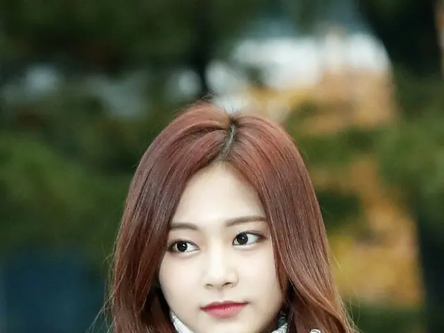 TWICE ツウィ、音楽放送「ミュージックバンク」出勤中。