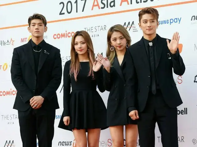 K.A.R.D、「2017 Asia Artist Awards」会場に到着。