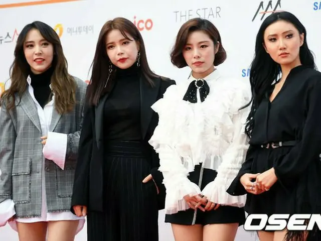 MAMAMOO、「2017 Asia Artist Awards」会場に到着。
