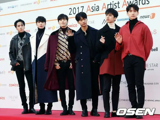VIXX、「2017 Asia Artist Awards」会場に到着。