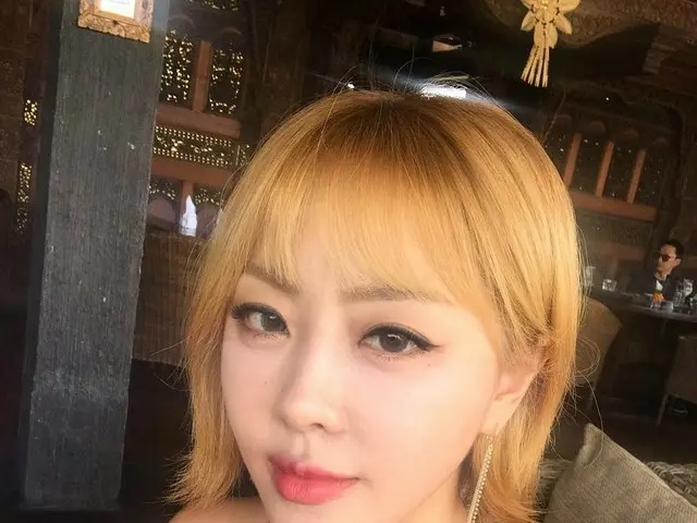 Brown Eyed Girls ナルシャ、SNS更新。
