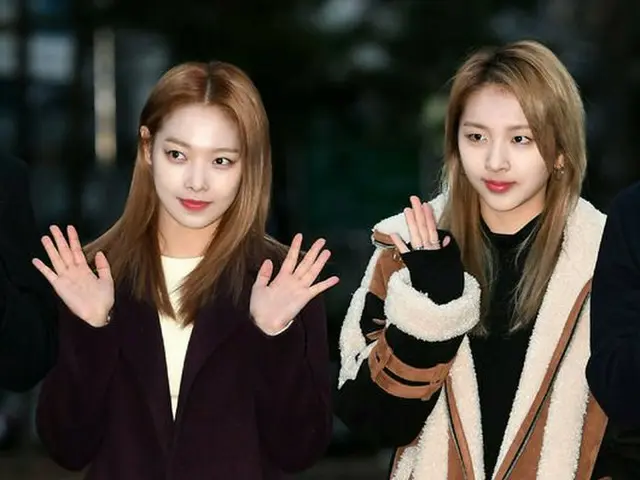 K.A.R.D、今朝の「ミュージックバンク」リハーサル出勤。
