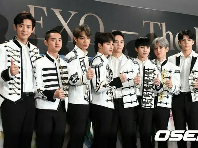 EXO Sehun、記者会見が終了