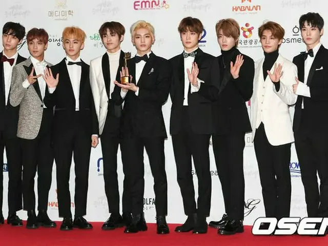 NCT 127、「第25回大韓民国文化芸能大賞」レッドカーペットイベントに出席