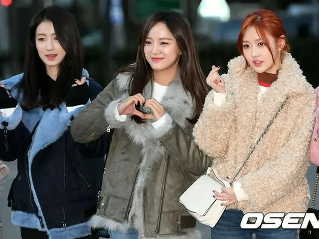 gugudan、出勤完了