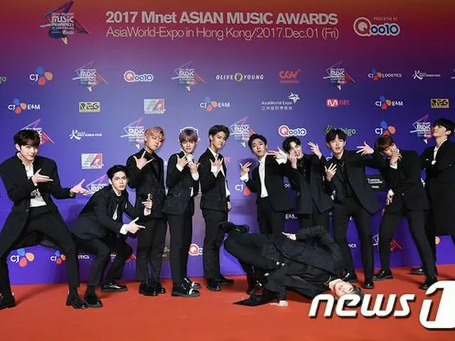 Wanna One、「2017MAMA香港」レッドカーペットイベント