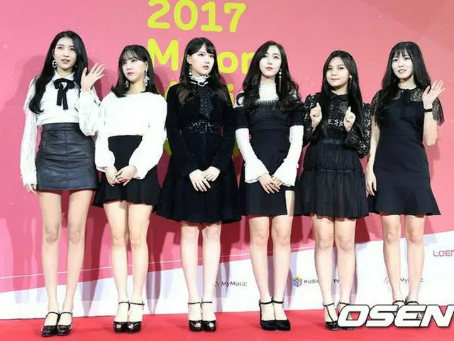GFRIEND、レッドカーペット参加