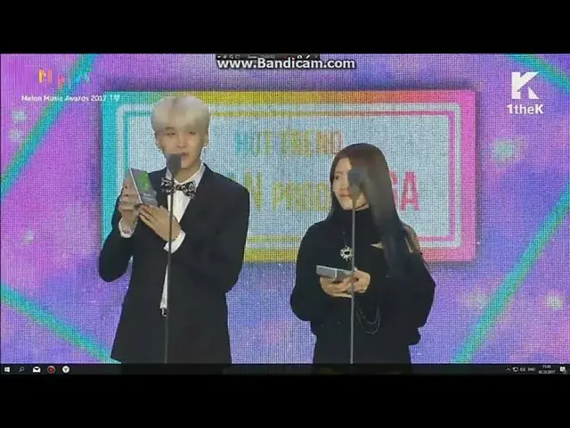 防弾少年団 Suga & Suran、「Hot Trend」賞を受賞