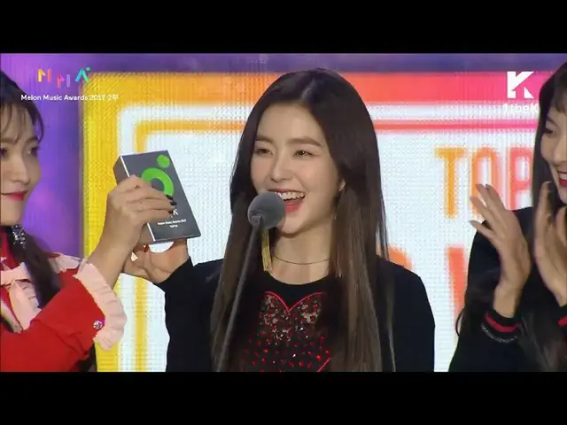 Red Velvet、 「TOP 10」賞を受賞 @ 2017MMA    