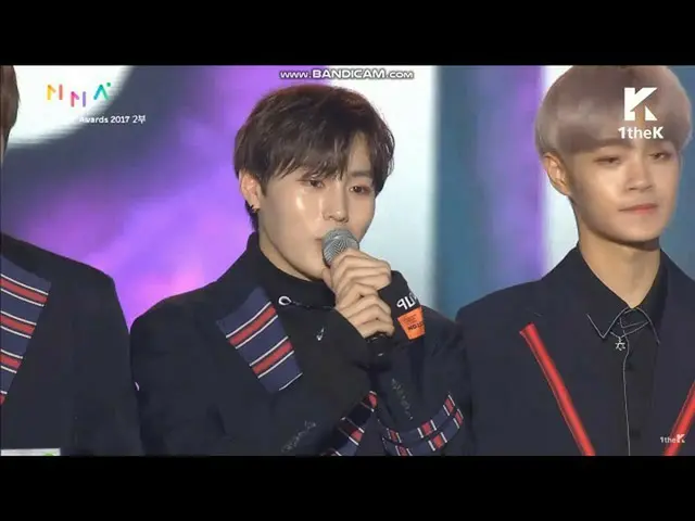 WANNA ONE、「TOP 10」賞を受賞