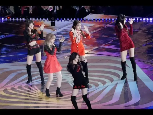 【直カム】Red Velvet - Peek-A-Boo、2017MMA    