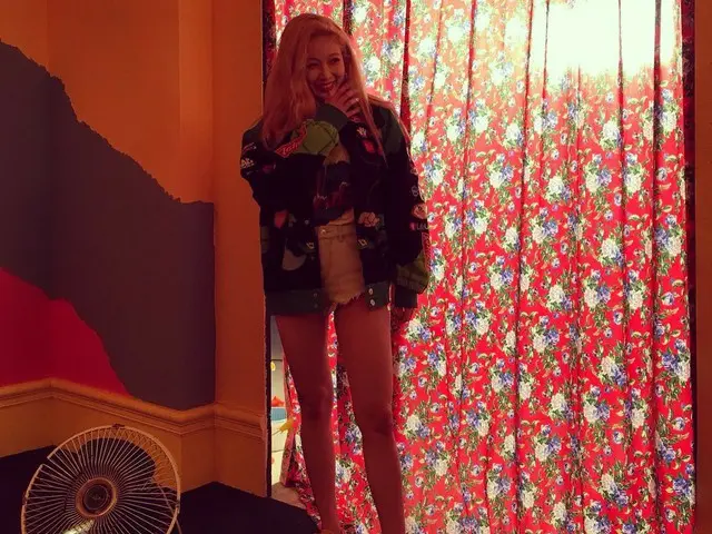 ヒョナ、SNS更新