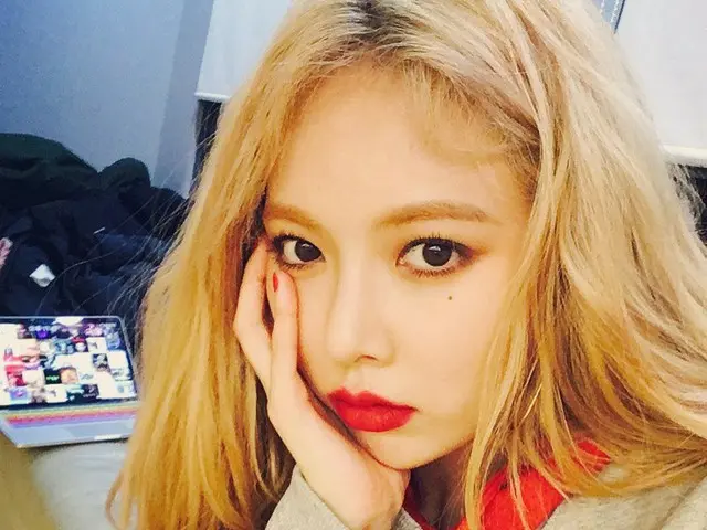4Minute 出身 ヒョナ、SNS更新。