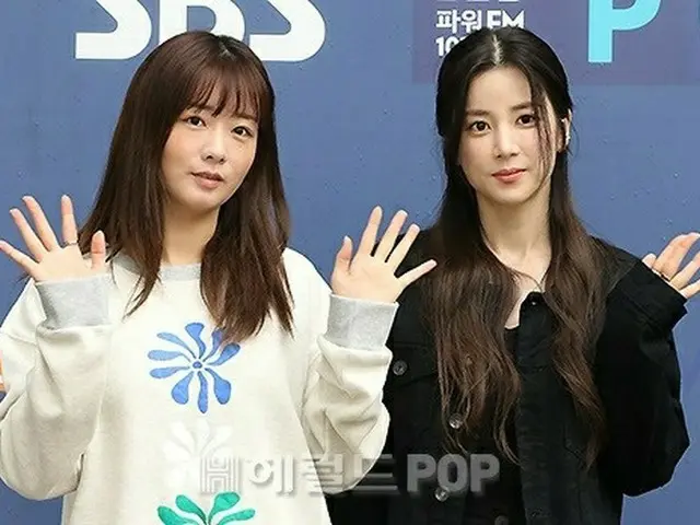 Apink ボミ＆チョロン、SBSラジオパワーFM「パク・ソヒョンのラブゲーム」出演のため放送局へ