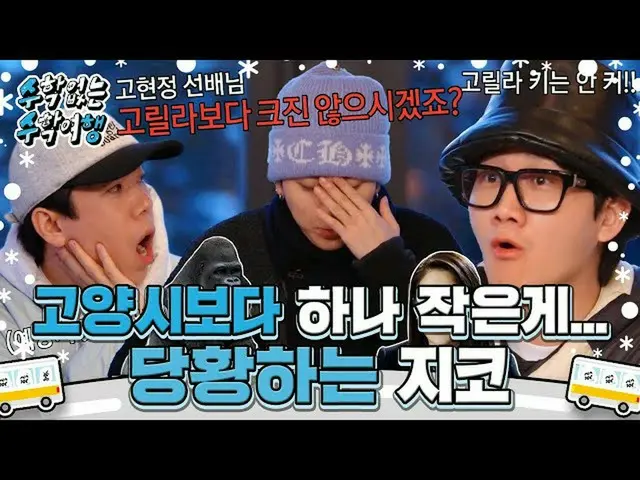 【公式sbe】 'コ・ヒョンジョン_  VSゴリラ' ジコ、予想外のキー対決に慌てる♨ #数学のない数学旅行 #nomathschooltrip #SBSent