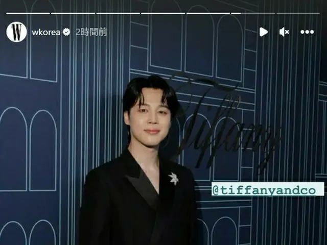 JIMIN(BTS)、Tiffanyのイベントに出席