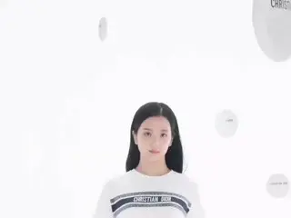 JISOO(BLACKPINK)、広告映像「TIME TO PLAY WITH JISOO」＠DIOR BEAUTY公開