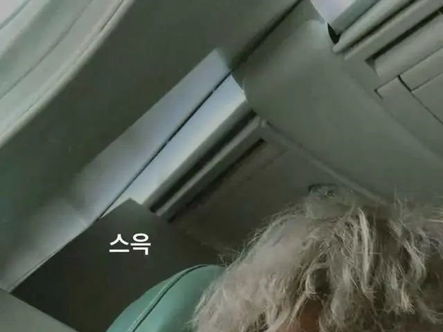 V(BTS)、髪の色が新しくなる